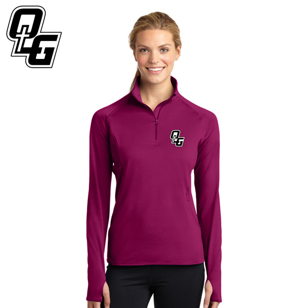 OLG Noblesville - LST850 Sport-Tek® Ladies Sport-Wick® Stretch 1/4-Zip Pullover